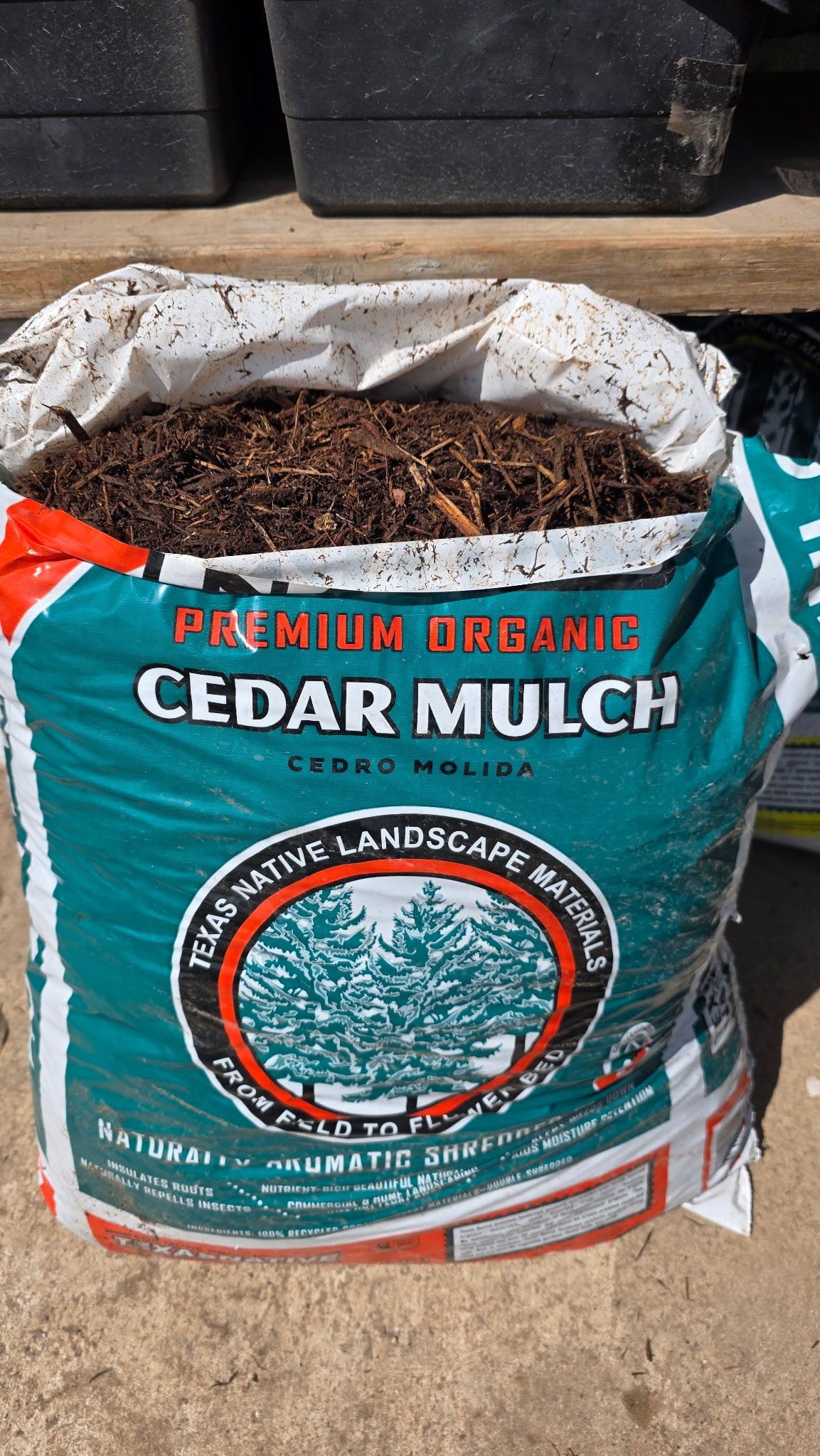 ☆新品未使用☆ chiiiibag Mulch Circle Bag ブラック Bagged Cedar Mulch | AUSTIN WHOLESALE LANDSCAPE SUPPLY